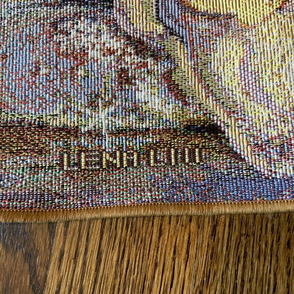 Table Expressions Lena Liu‎ Angel Tapestry Table Runner Gold 37.5 X 12.5